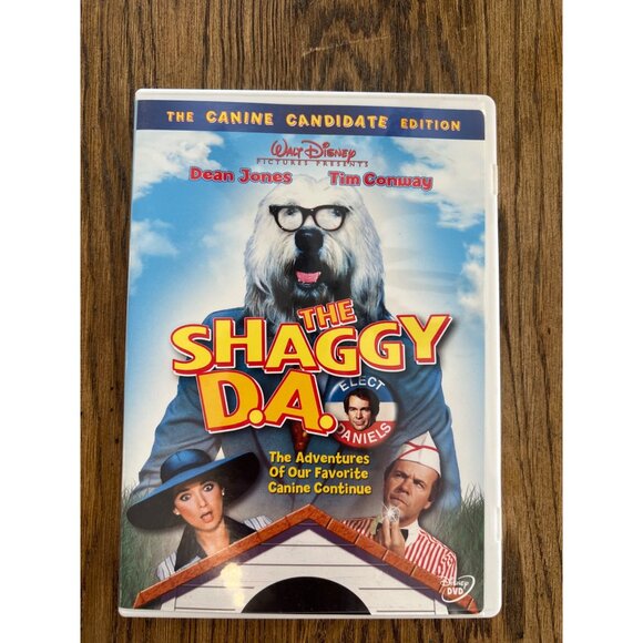 The Shaggy D.A. DVD 2006 Comedy Family Movie Dean Jones Tim Conway Pre-Owned - Picture 1 of 4